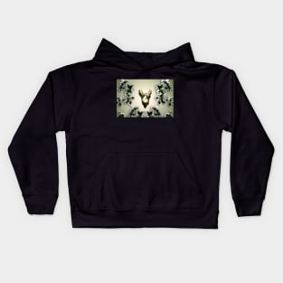 Frame of little Flowers_V 3D Kids Hoodie